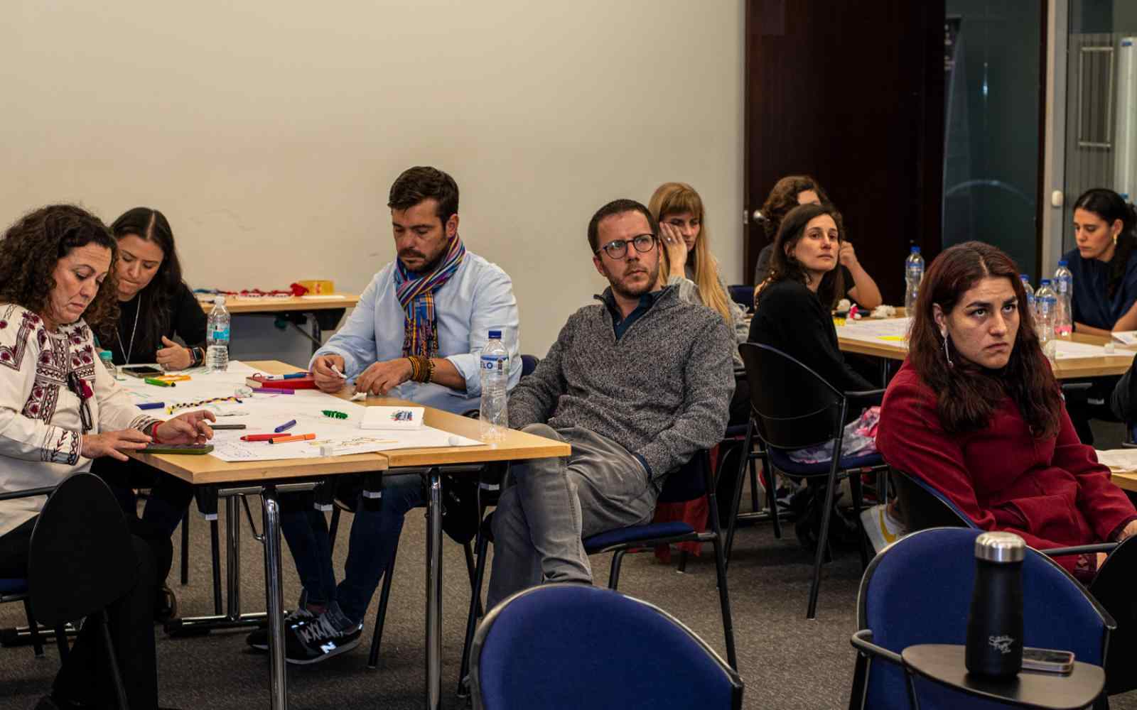 Taller de trabajo de Aceleradora Hola en su segunda fase